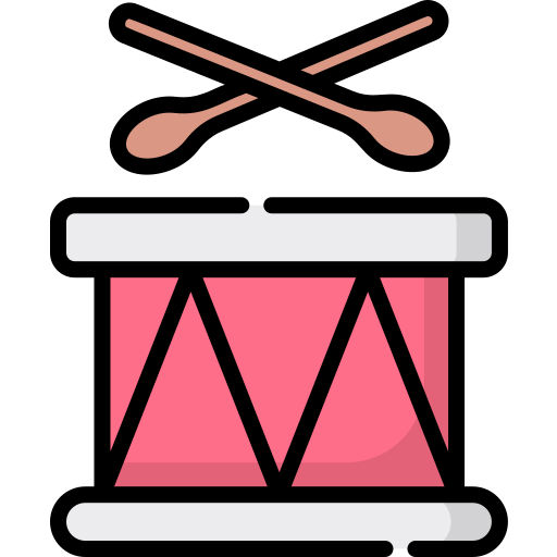 Drum Special Lineal color icon