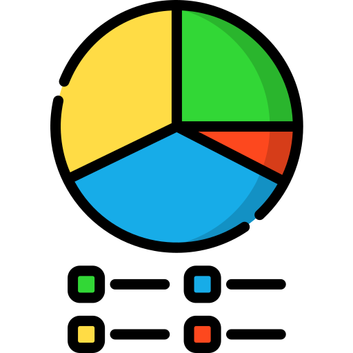 円グラフ Special Lineal color icon