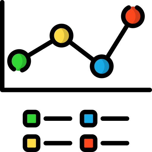 チャート Special Lineal color icon