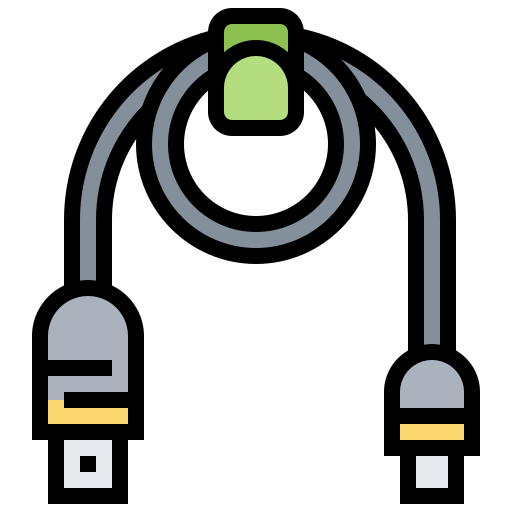 Usb plug Meticulous Lineal Color icon