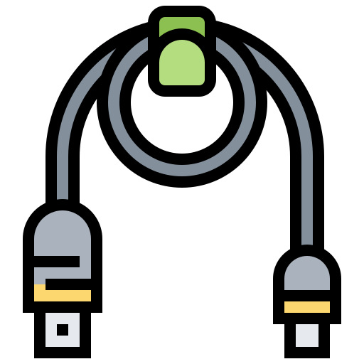 wtyczka usb Meticulous Lineal Color ikona