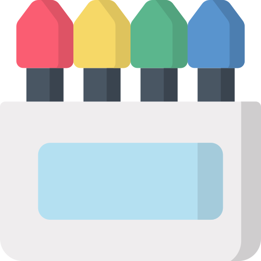 Colored pencil Special Flat icon