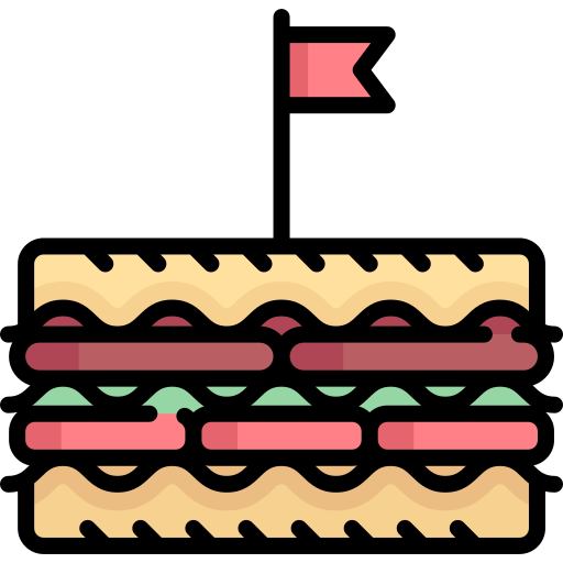 Sanduíche Special Lineal color Ícone