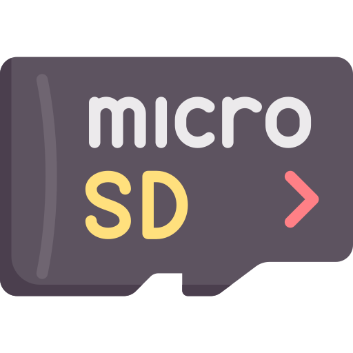Micro sd Special Flat icon