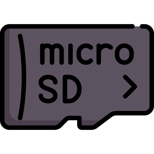 Micro sd Special Lineal color icono