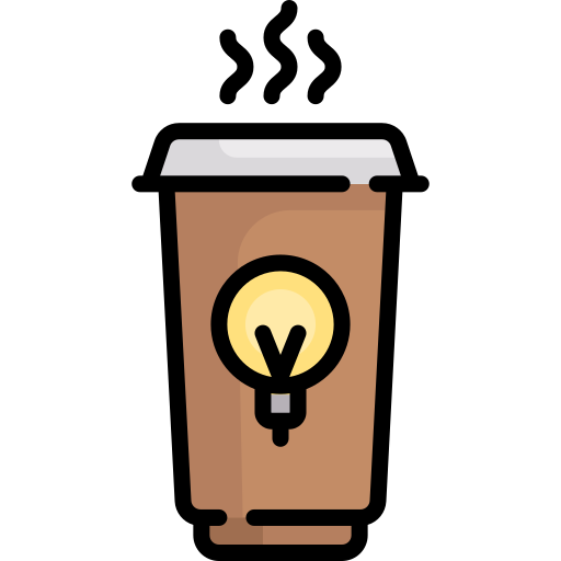 Café Special Lineal color icono