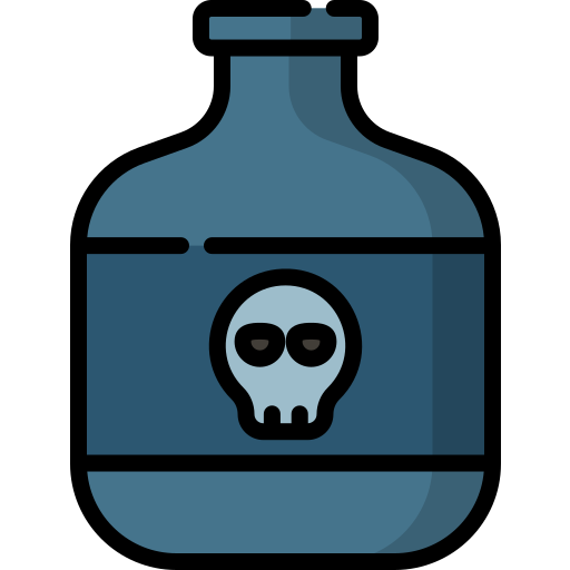 Poison Special Lineal color icon
