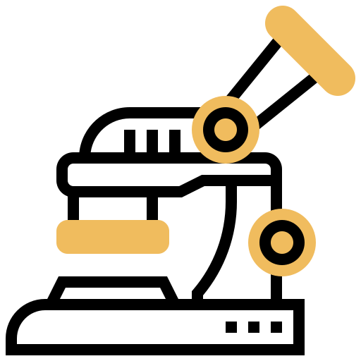 Microscope Meticulous Yellow shadow icon