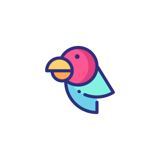 鳥 Good Ware Lineal Color icon