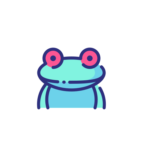 Frog Good Ware Lineal Color icon