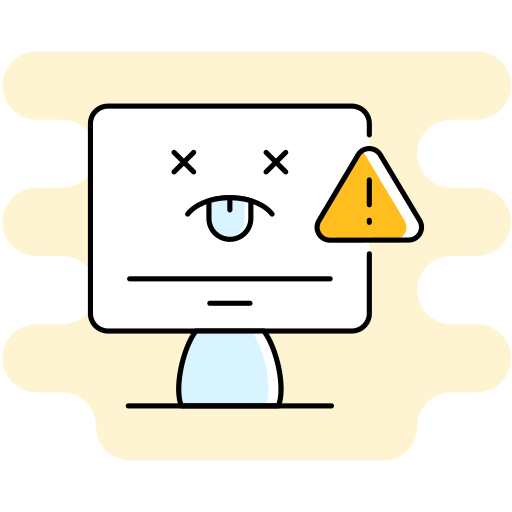 error 404 Generic color lineal-color icono