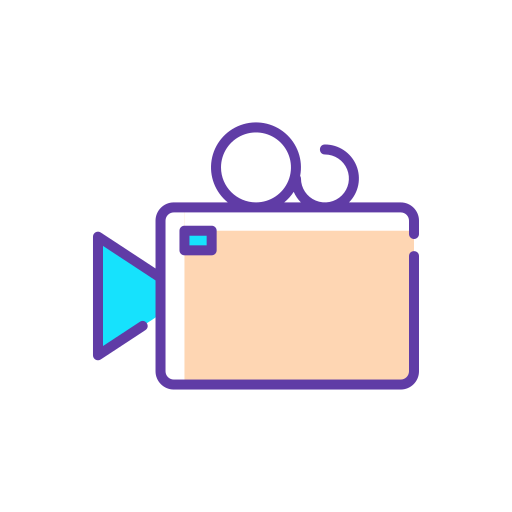 Video camera Good Ware Lineal Color icon