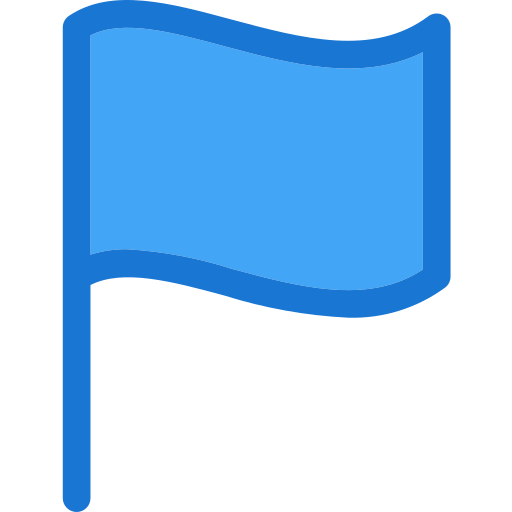 国旗 Deemak Daksina Blue icon