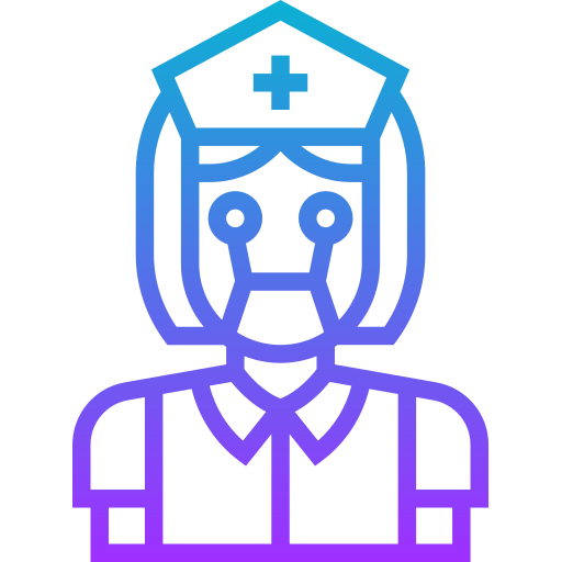 간호사 Meticulous Gradient icon