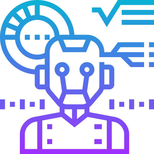 roboter Meticulous Gradient icon