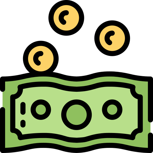 pieniądze Juicy Fish Soft-fill ikona