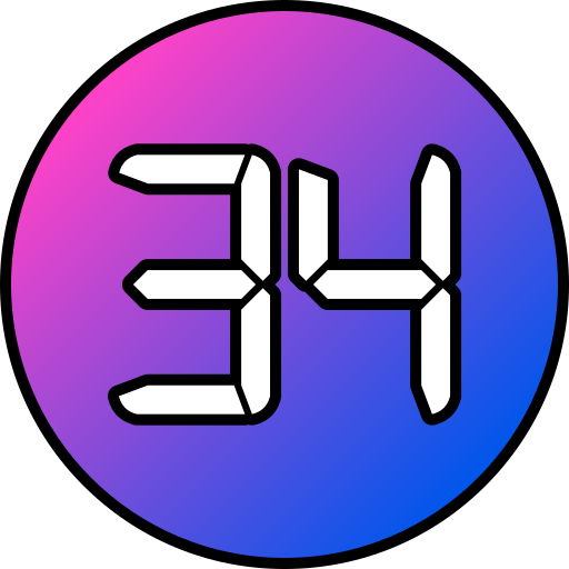 34 Generic gradient lineal-color ikona