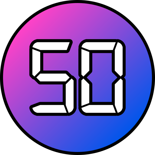50 Generic gradient lineal-color icon
