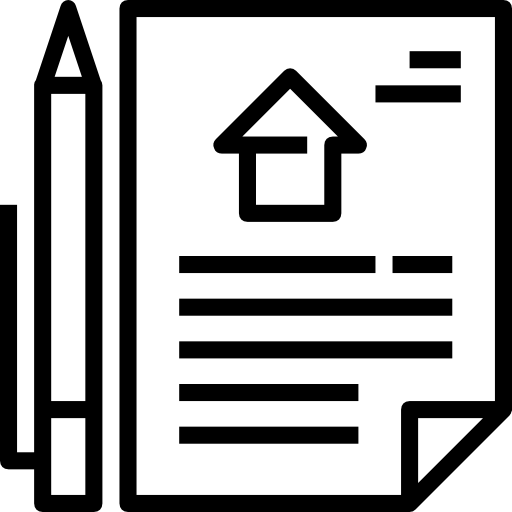 住宅保険 Accurate Lineal icon