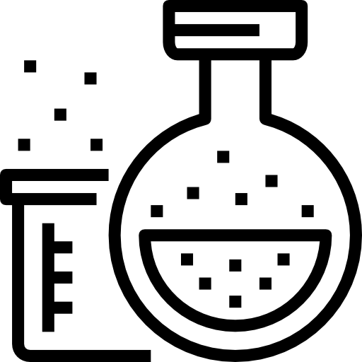 laboratorium Accurate Lineal ikona
