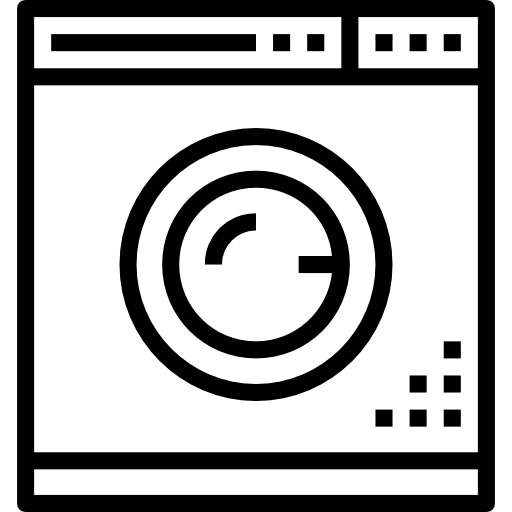 waschmaschine Accurate Lineal icon