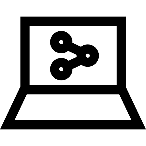 laptop Alfredo Hernandez Lineal ikona