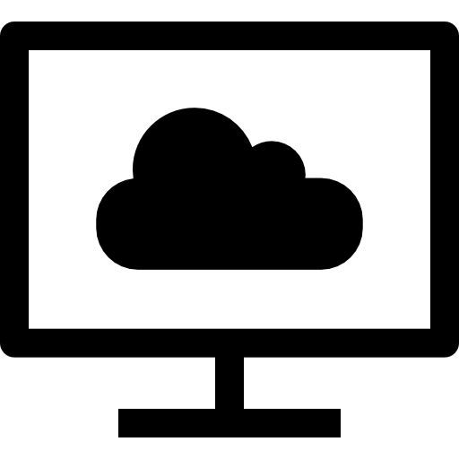 Cloud computing Alfredo Hernandez Lineal icon