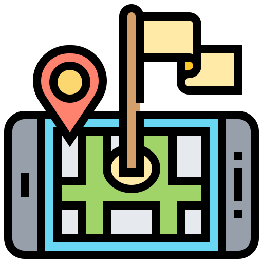 gps Meticulous Lineal Color icono