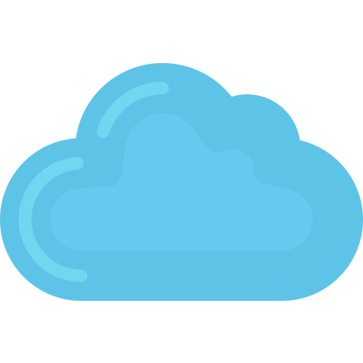 cloud computing Juicy Fish Flat icon