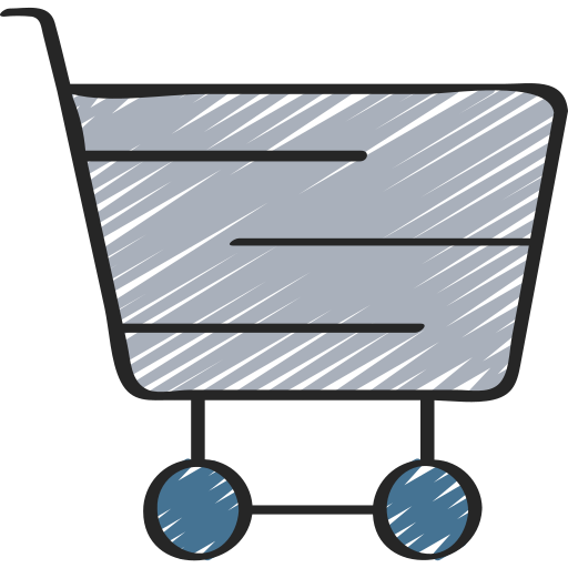 Shopping cart Juicy Fish Sketchy icon
