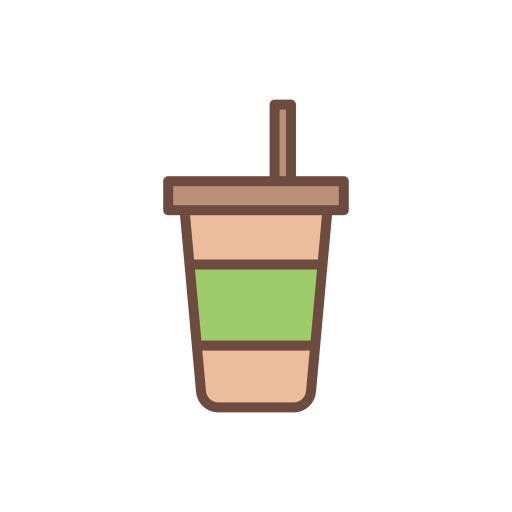 café latté Good Ware Lineal Color icono