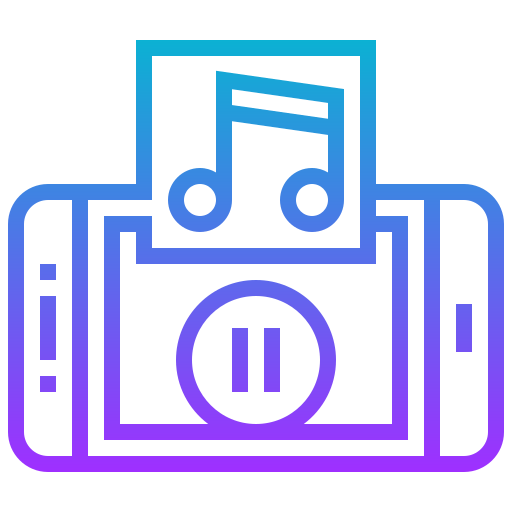 musik Meticulous Gradient icon