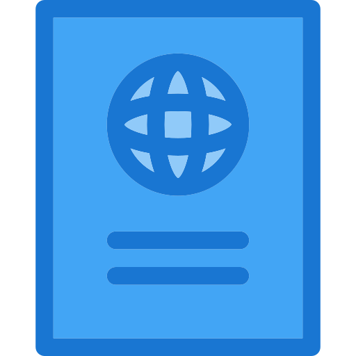 Заграничный пасспорт Deemak Daksina Blue иконка