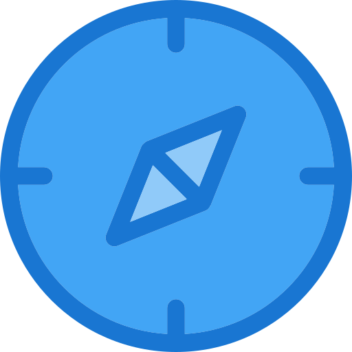Compass Deemak Daksina Blue icon