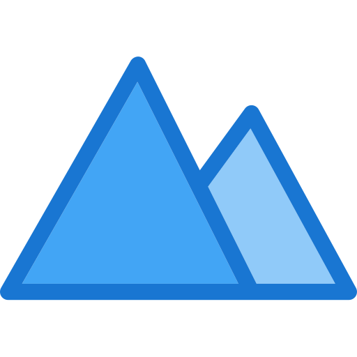 góra Deemak Daksina Blue ikona