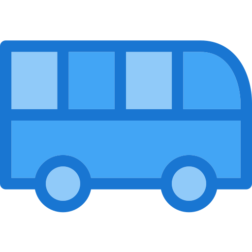 autobus Deemak Daksina Blue Icône