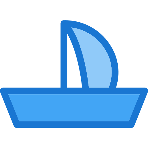 bateau Deemak Daksina Blue Icône