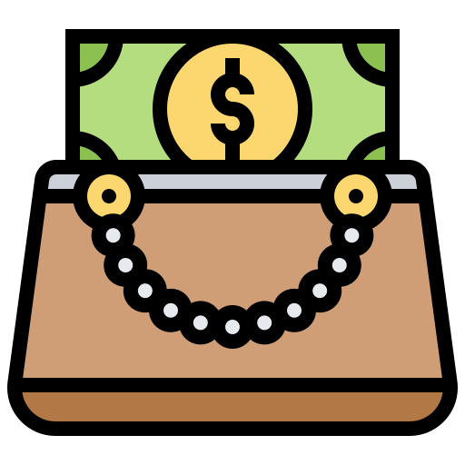 Wallet Meticulous Lineal Color icon