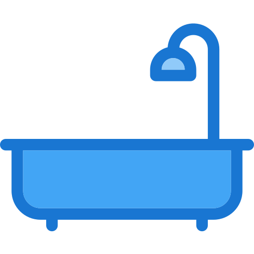 vasca da bagno Deemak Daksina Blue icona