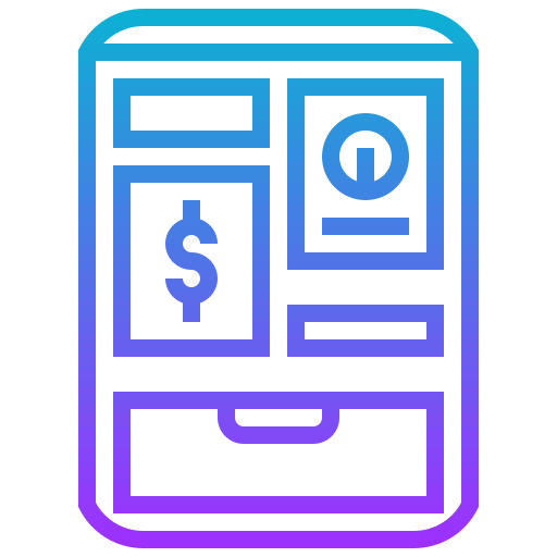 geldautomat Meticulous Gradient icon