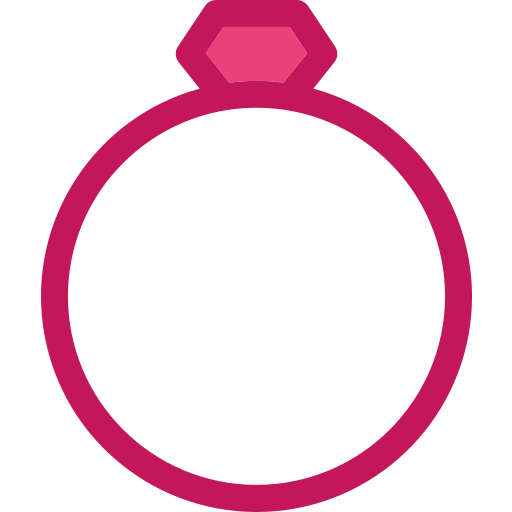 Wedding ring Deemak Daksina Pink icon