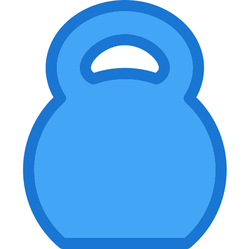 kettlebell Deemak Daksina Blue ikona