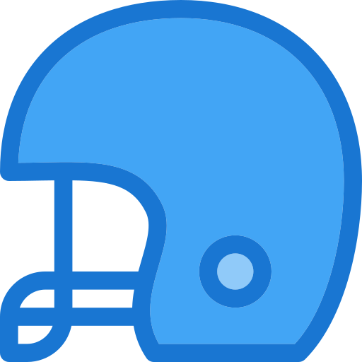 풋볼 헬멧 Deemak Daksina Blue icon
