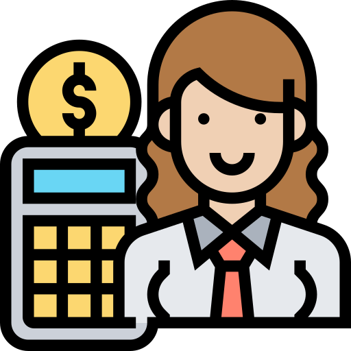 Accountant Meticulous Lineal Color icon