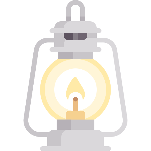 등유 램프 Special Flat icon