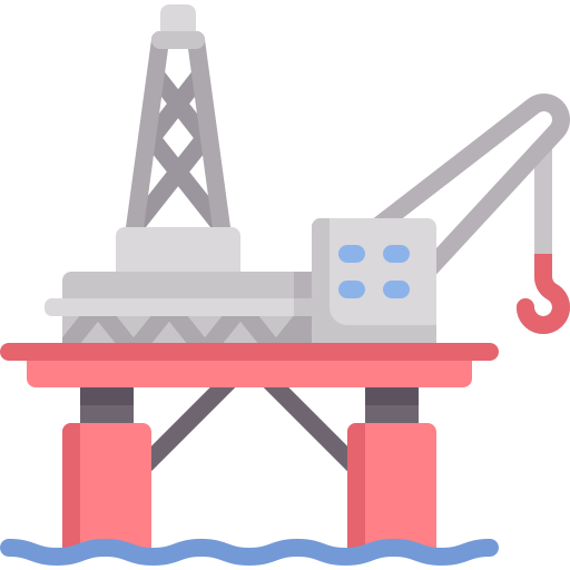 Нефтяная платформа Special Flat иконка