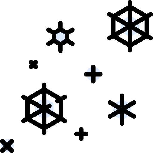 降雪 Special Lineal color icon