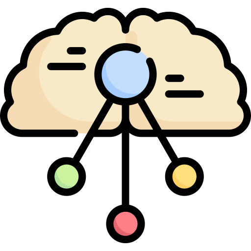Cerebro Special Lineal color icono