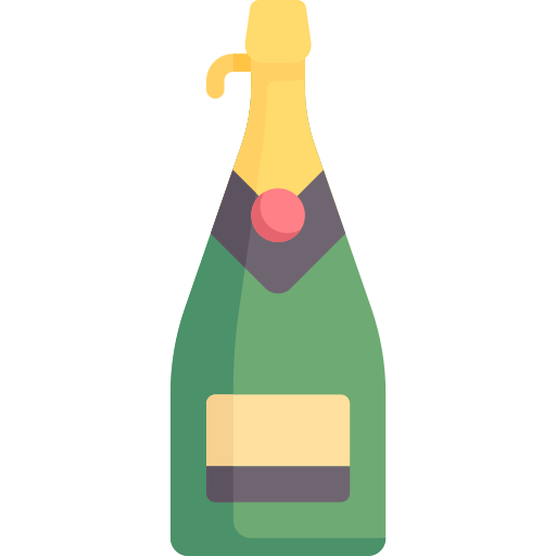 champanhe Special Flat Ícone