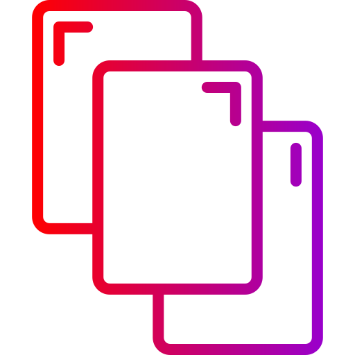 Red card Generic gradient outline icon